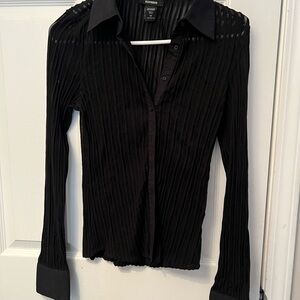 Express Black Women's Top